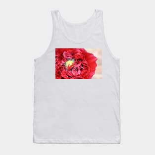 Red Poppy Tank Top